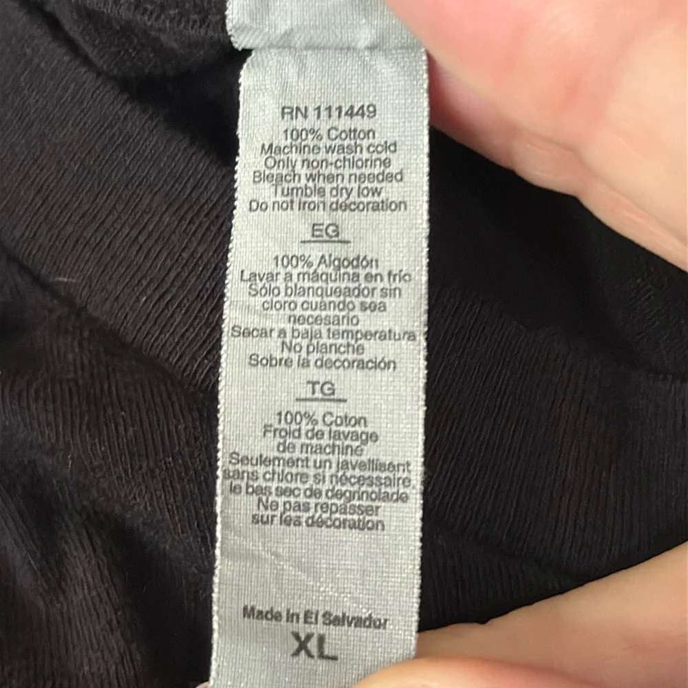 Alleyway Kustoms Black Lightweight Soft Unisex T-Shirt Size XL - Picture 5 of 5